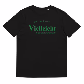 Digital Dutch Vielleicht Web Development Uniseks T-shirt van biologisch katoen