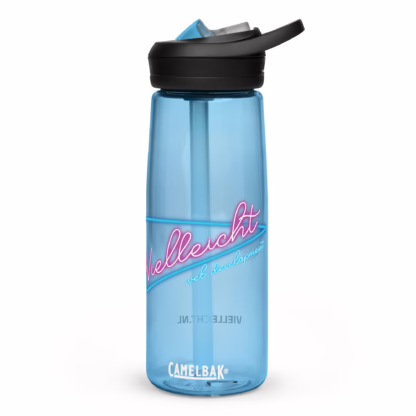 Vielleicht Web Development Neon Driehoek Sports water bottle