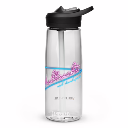 Vielleicht Web Development Neon Driehoek Sports water bottle - Afbeelding 7