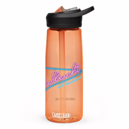 Vielleicht Web Development Neon Driehoek Sports water bottle - Afbeelding 5