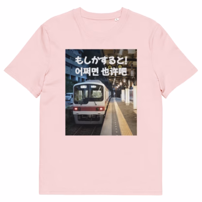 Moshika suruto eojjeomyeon yě xǔ ba Uniseks T-shirt van biologisch katoen - Afbeelding 12