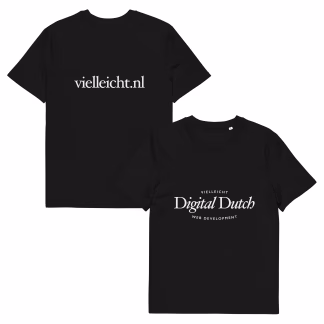 Digital Dutch Uniseks T-shirt van biologisch katoen