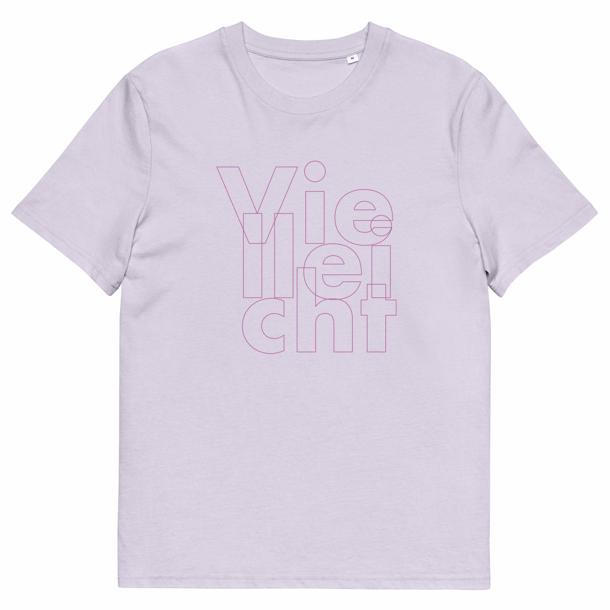 Vielleicht Modern Uniseks T-shirt van biologisch katoen